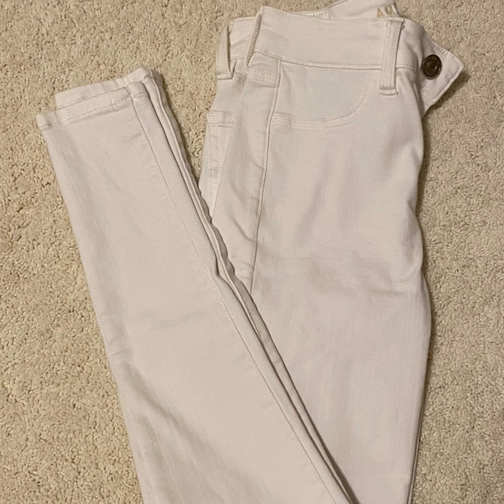 American Eagle jeans, white, size:2